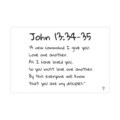 Poster John 13:34-35