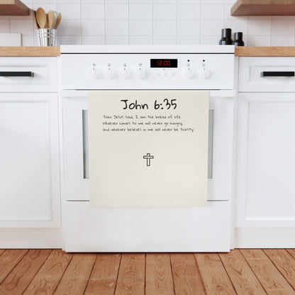 Tea Towel John 6:35